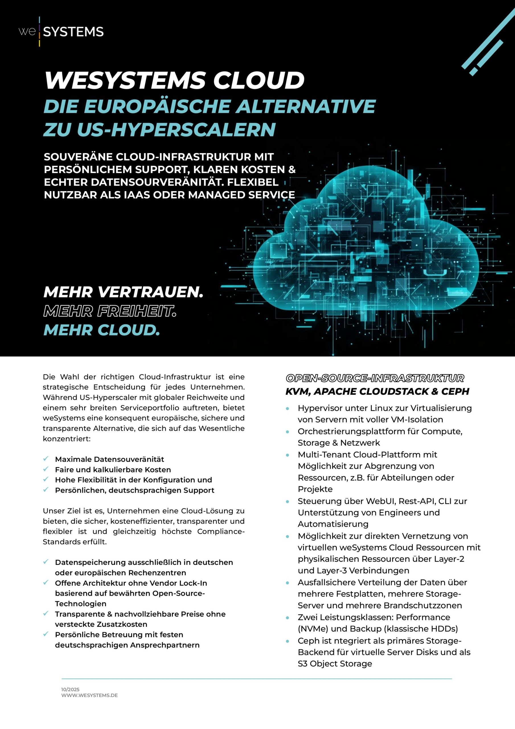 Cloud Vergleich 2026 weSystems Cloud und US Hyperscaler DE bilder 0 scaled